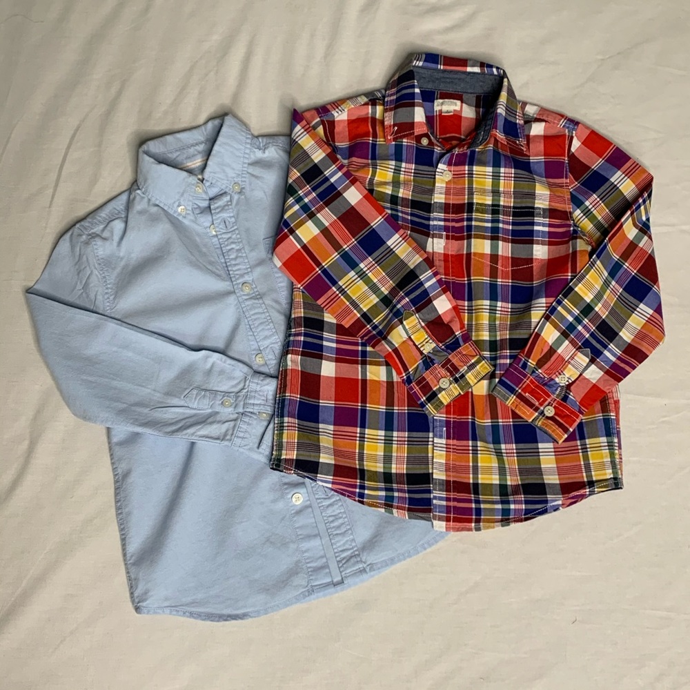 Bundle of 2 Gymboree Button Down size S (5-6)